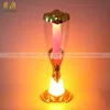 Distributeur de tour de bière en or 3 l avec Tube de glace à lumière LED BT71 ► Photo 1/6