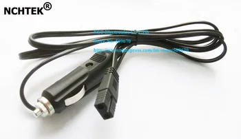 

NCHTEK 12V 24V DC Cooler Box MINI FRIDGE Cable with Cigar Plug For WAECO NFA About 1.5M/Free Shipping/5PCS