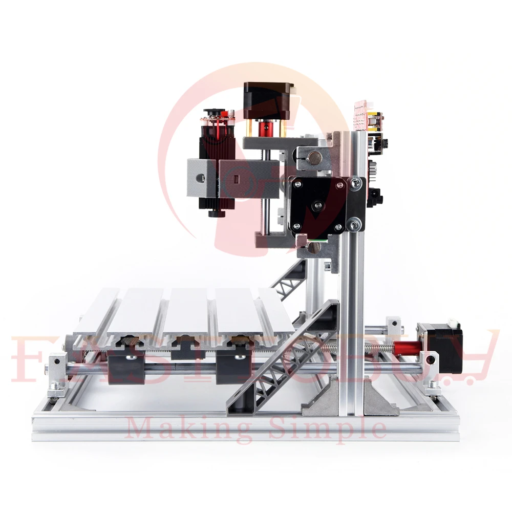 CNC Laser Engraving Machine CNC1610 110-240VAC 160*100*40mm 9000rpm for Plastics/Wood/Acrylic/PVC/PCB Mini CNC Engraving Machine