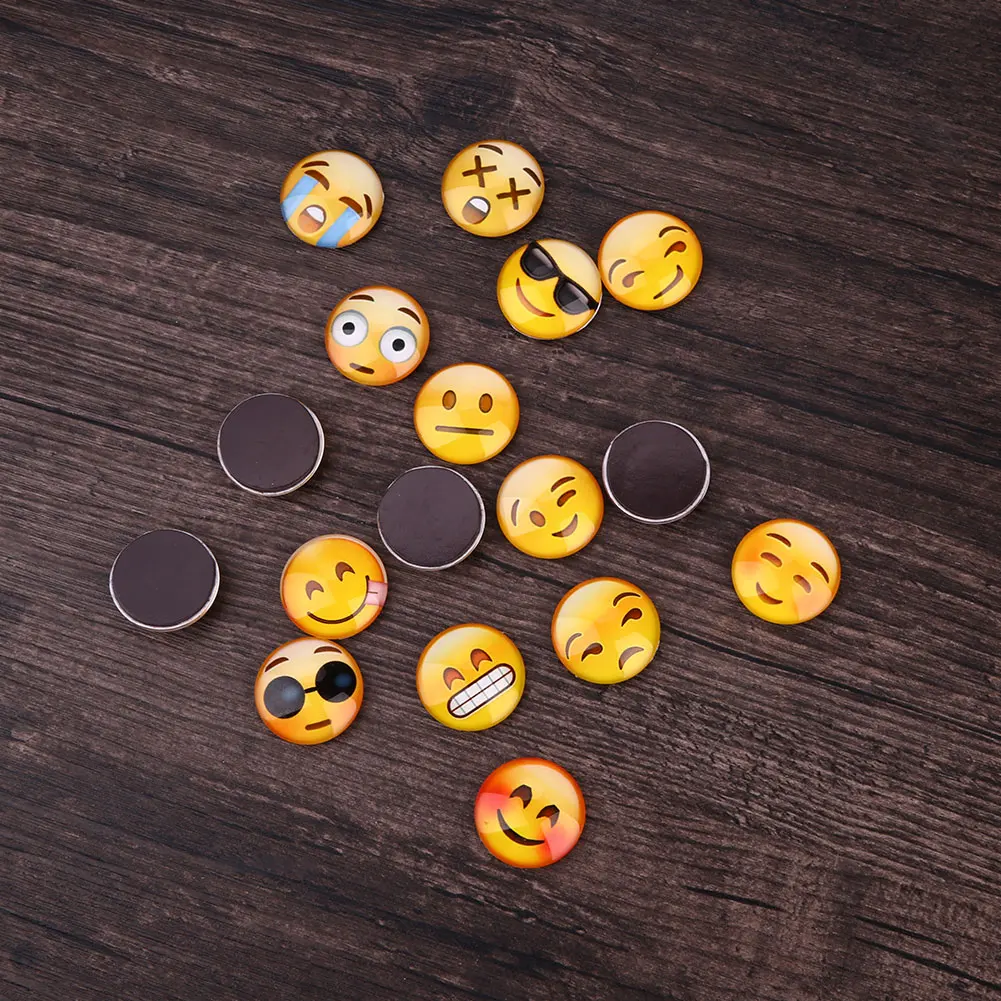 

Smiley Emoji Magnet Refrigerator Fridge Sticker Home Glass Sticker Smiling Face