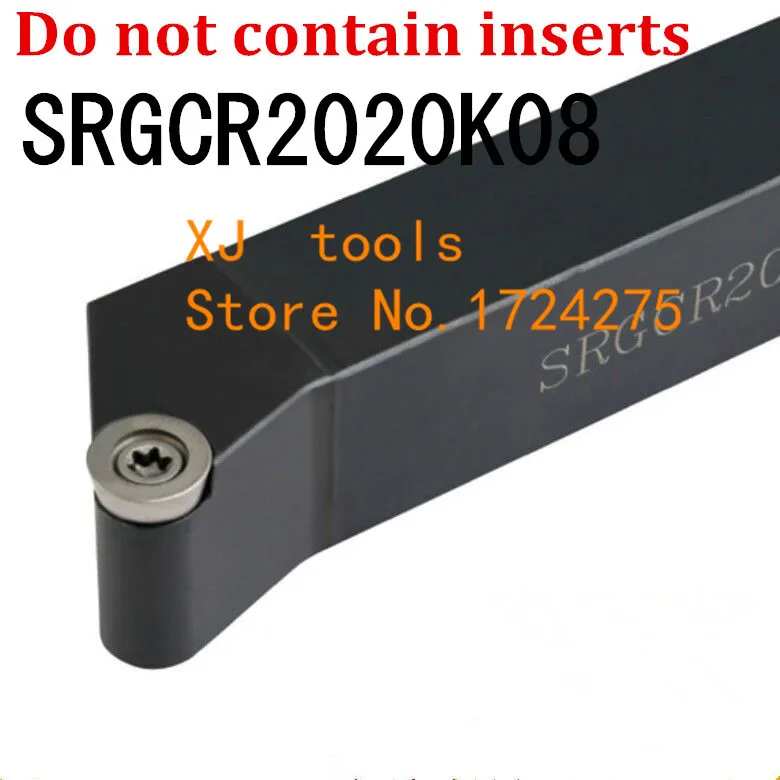 

SRGCR2020K08/ SRGCL2020K08 Metal Lathe Cutting Tools Lathe Machine CNC Turning Tools External Turning Tool Holder S-Type SRGCR/L