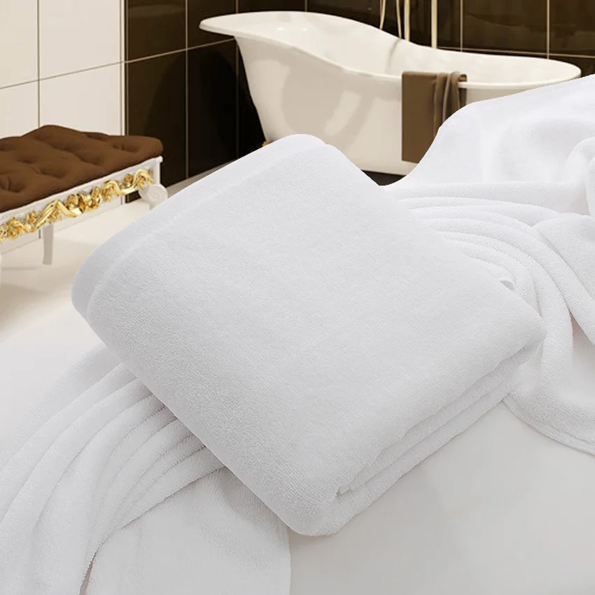 Белое Большое банное полотенце для душа, хлопковое плотное полотенце для дома, ванной комнаты, отеля, взрослых и детей, Badhanddoek Toalha de banho Serviette de bain