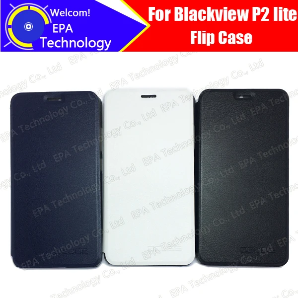 

Blackview P2 lite Flip Case 100% Original Ocube New High Quality Protector Leather Case Flip Cover For P2 lite Smart Phone