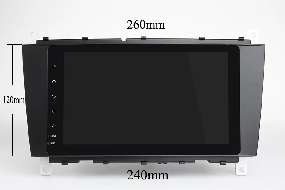 8 ''Android 10 2 DIN автомобильный DVD gps для Mercedes/Benz W203 W209 W219 a-класс A160 c-класс C180 C200 CLK200 Радио стерео