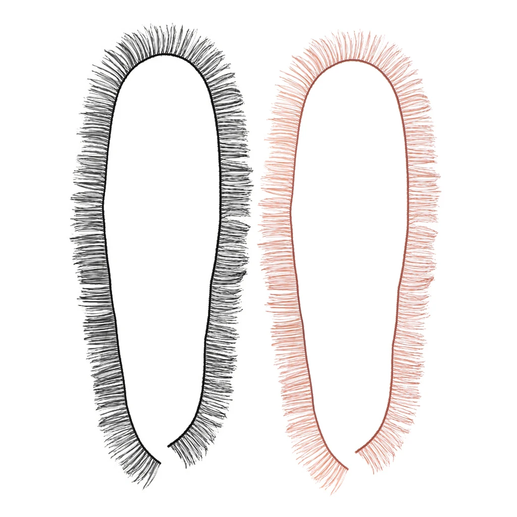 20pcs Eyelash Extension Kits Set False Lashes Tool Curly Eyelashes For Makeup Practice Eye Lashes DIY Graft