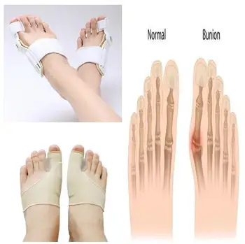 

4pcs/lot Medical Toe Bunion Orthotics Silicone Hallux Valgus Corrector Big Toe Bone Splint Straightener Toe Separator Spreader