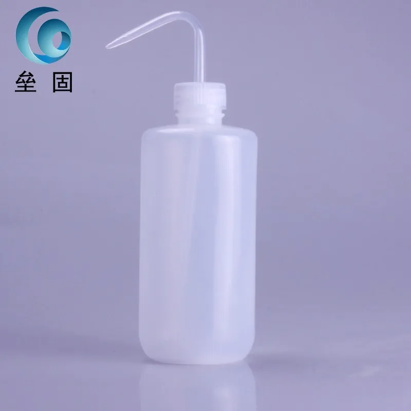 

250ml washing bottle Plastic bottle squeeze bottle elbow bend wash bottle laboratory equipment