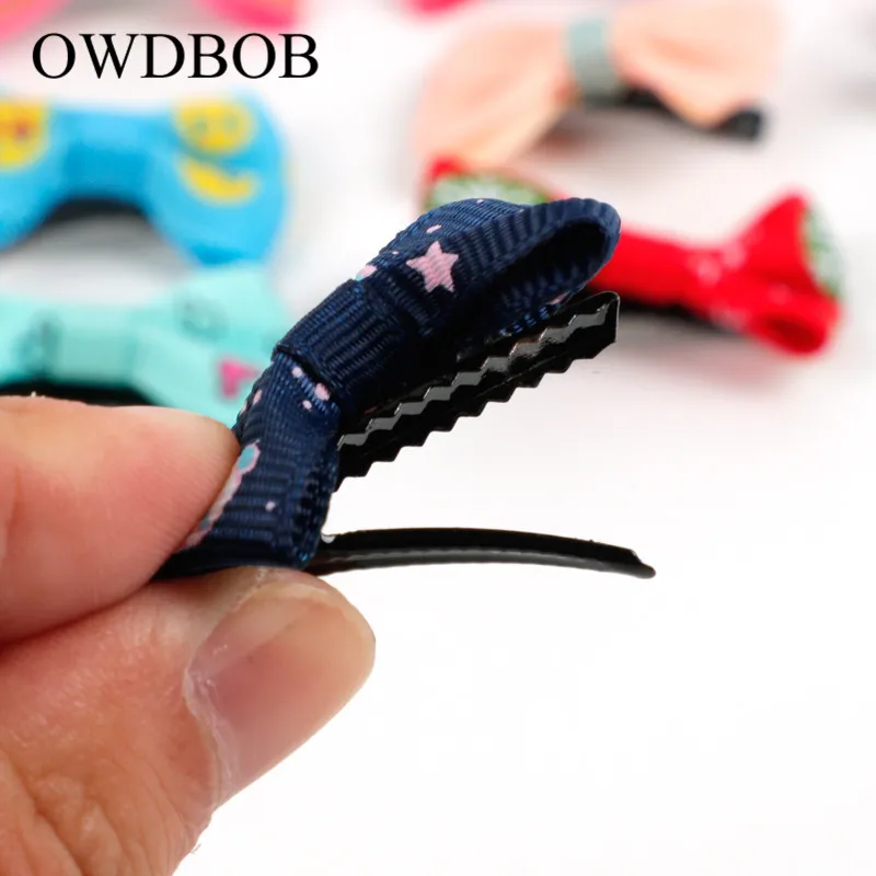 OWDBOB 10 шт./компл. заколки для волос животных Бабочка заколка милая собака котенок