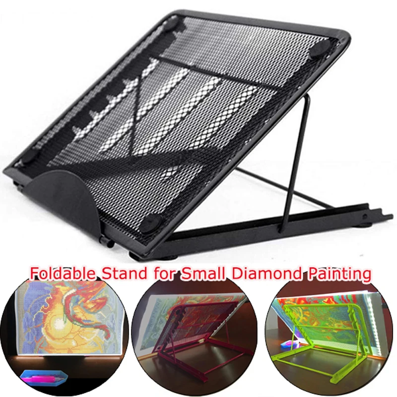 

Foldable Stand for DIY 5D Diamond Painting Diamond Embroidery Cross Stitch Bracket Tablet Support Adjustable Metal Tools