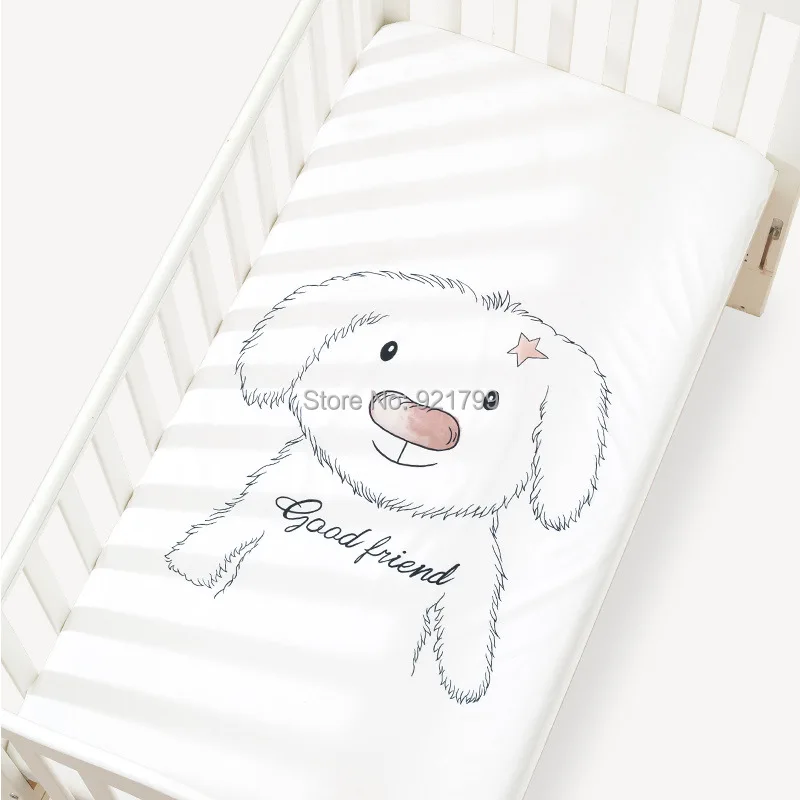 1pcs Baby bed mattress cover 100% cotton baby bed sheet for baby girl boys 120x65cm crib 1pcs Baby bed mattress cover 100% cotton baby bed sheet for baby girl boys 120x65cm crib