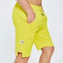 Мужские шорты, летние, большие размеры, одноцветные, с разрезом, пять точек, повседневные шорты, пляжные