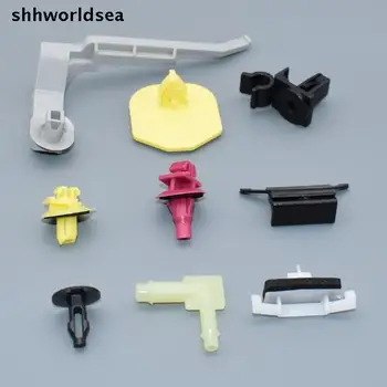 

shhworldsea 100pcs auto clip cable strap roof garnish moulding clip trim panel retaining clip retainer