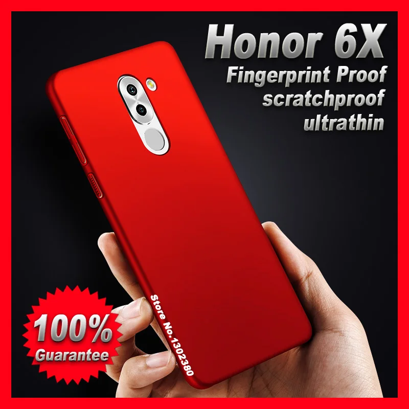 For Huawei Honor 6X Case Cover Plastic Matte hard case for 6 X Full Body Pc Honor6X | Мобильные телефоны и аксессуары