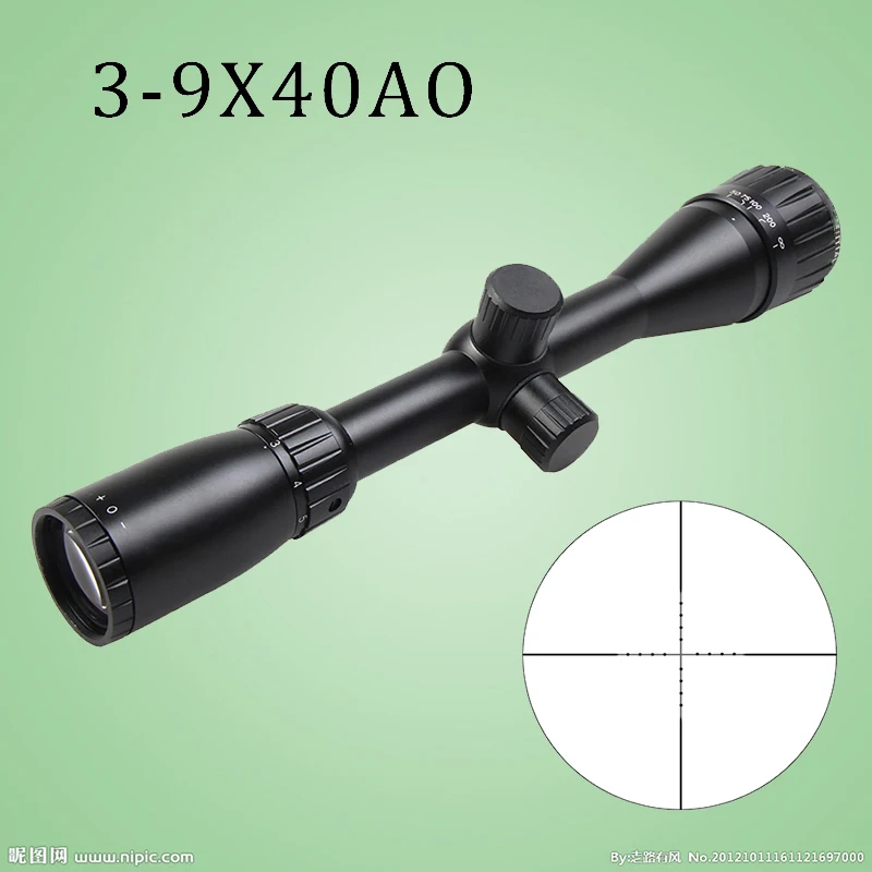 

3-9X40 Tactical Riflescope 4X32AO Rifle Optics Scope Tactical Crossbow sight Free Mounts for 22 caliber Rifles Hunting arms