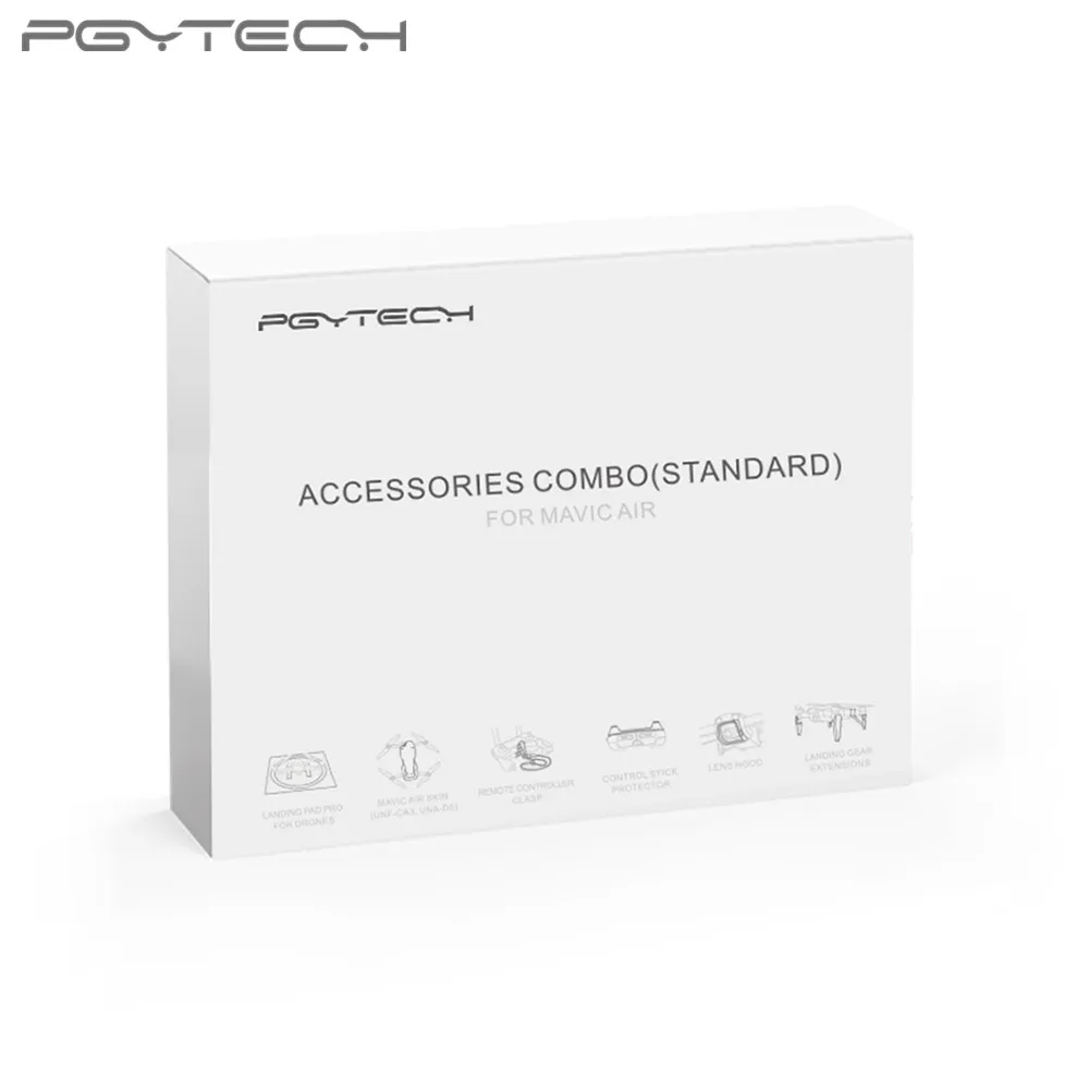 PGYTECH Mavic Air landing gear удлинители бленда для объектива посадочная площадка DJI MAVIC AIR Combo