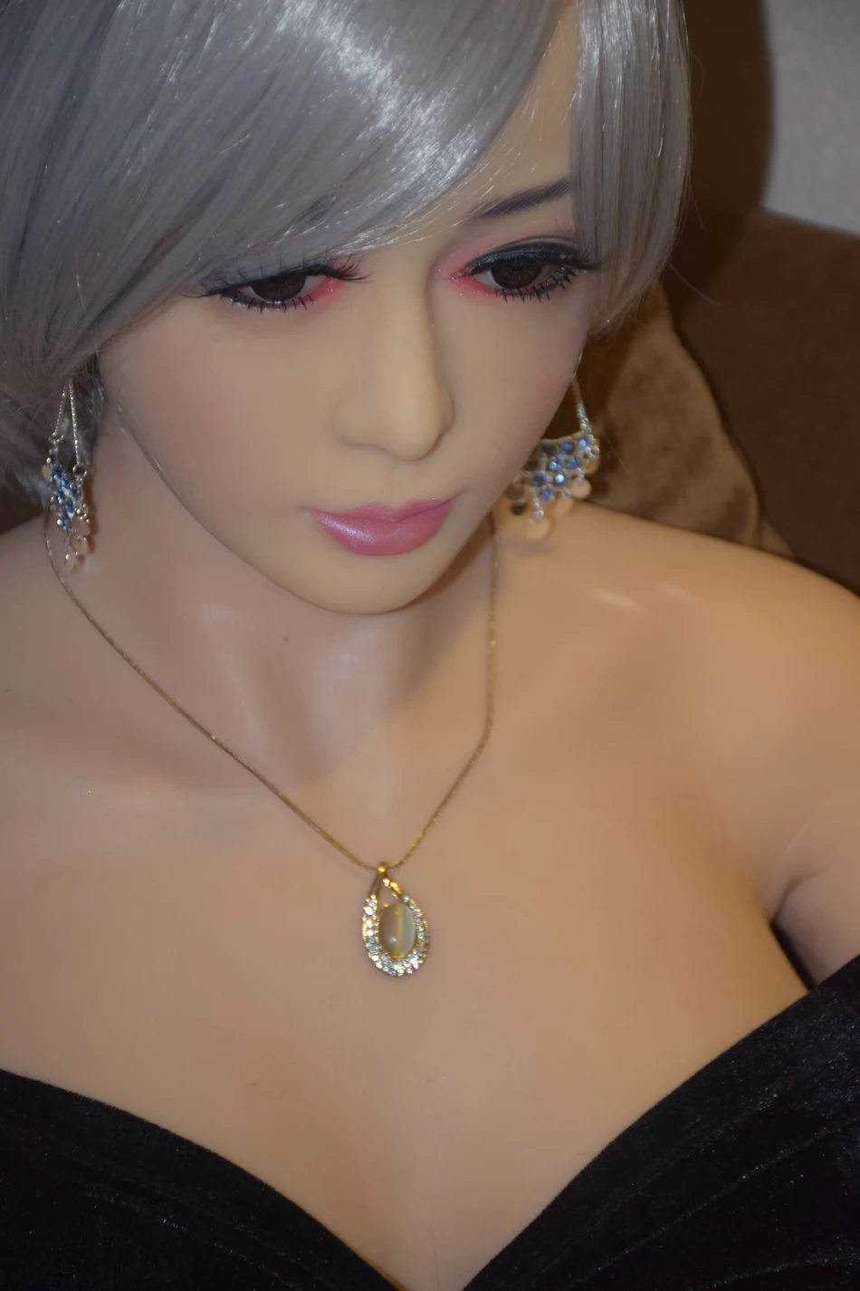 165CM Real font b Doll b font Top Quality Metal Skeleton Rea Full Silicone Lifelike font