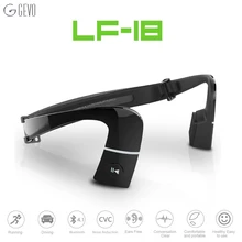 Big sale GEVO LF-18 Wireless Headphone Bluetooth Bone Conduction Headset 4.1 Waterproof NFC Sport Stereo Bass Earphone With Microphone