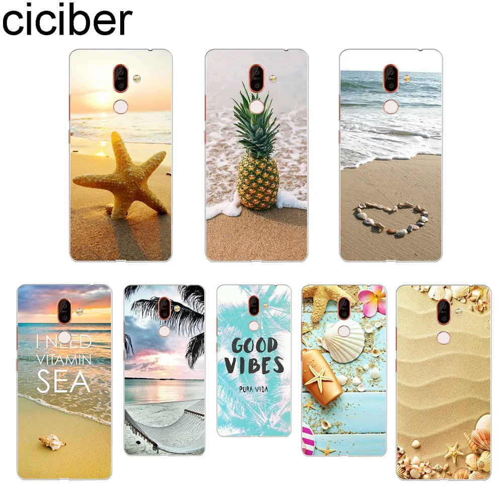 

ciciber Cases for Nokia 6 2 2.1 3 3.1 5 5.1 8 8.1 7 7.1 6.1 1 Plus 9 PureView Cover for Nokia X5 X6 X3 X7 Soft TPU Coque Beach