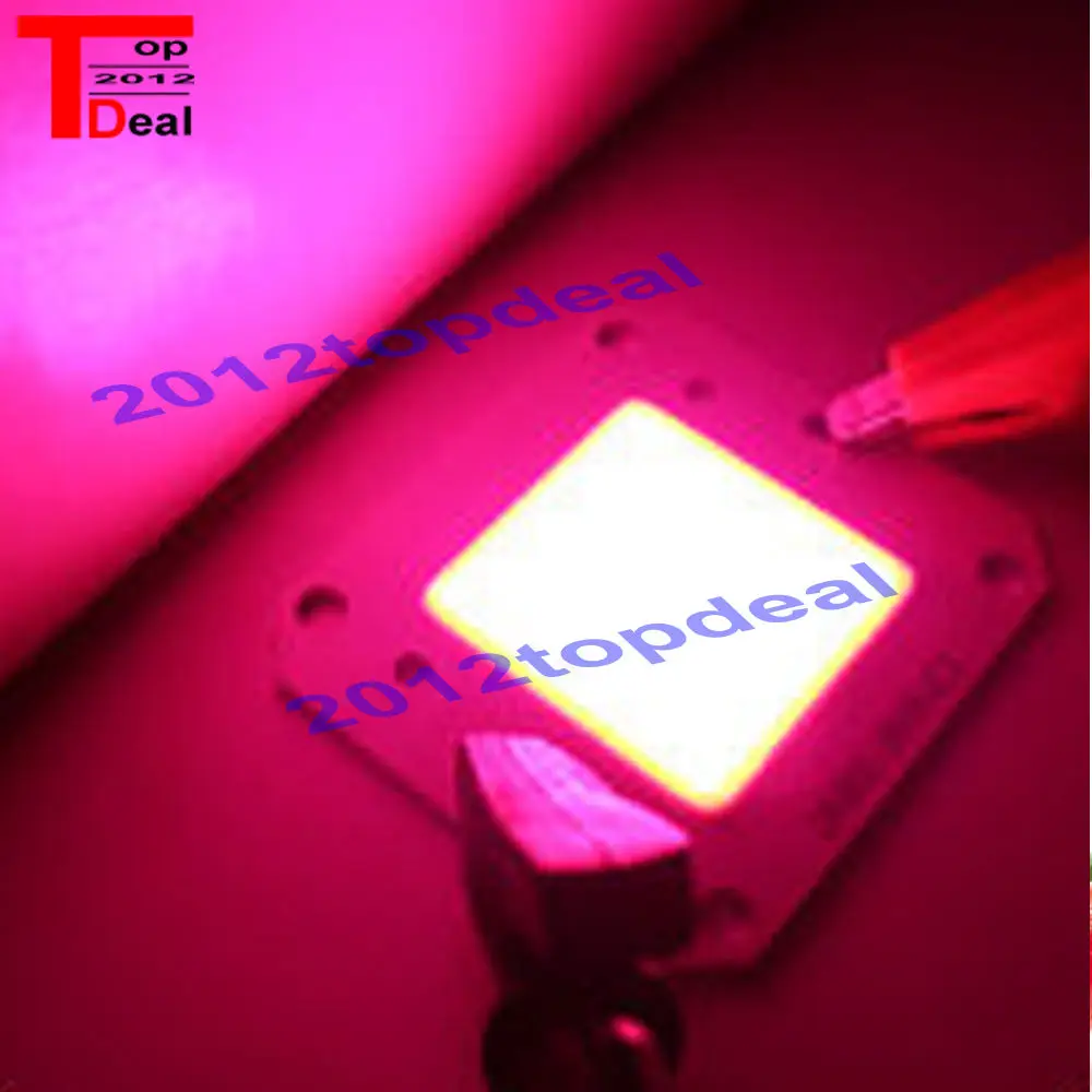 12V 50W 전체 스펙트럼 400-840NM LED COB 칩, 통합 스마트 IC 드라이버