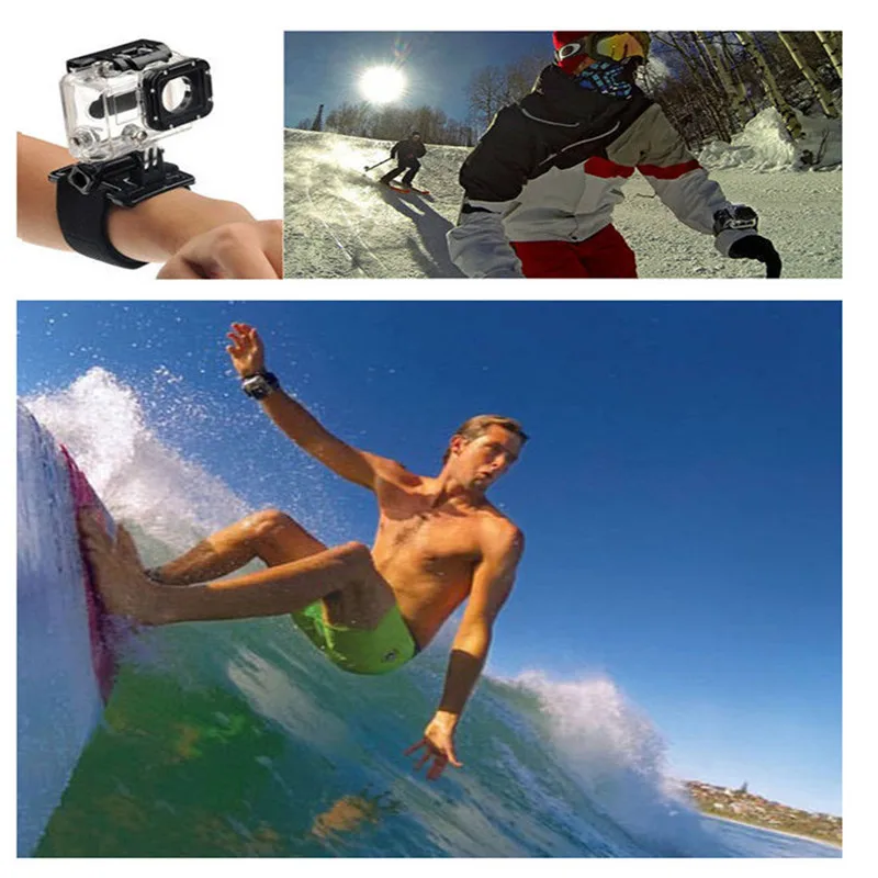 17 в 1 Набор аксессуаров для камеры Gopro Hero 5 4 SJCAM SJ6 Legend Xiaomi YI 4K plus Eken H9R H8R Gitup Git2 Спортивная камера