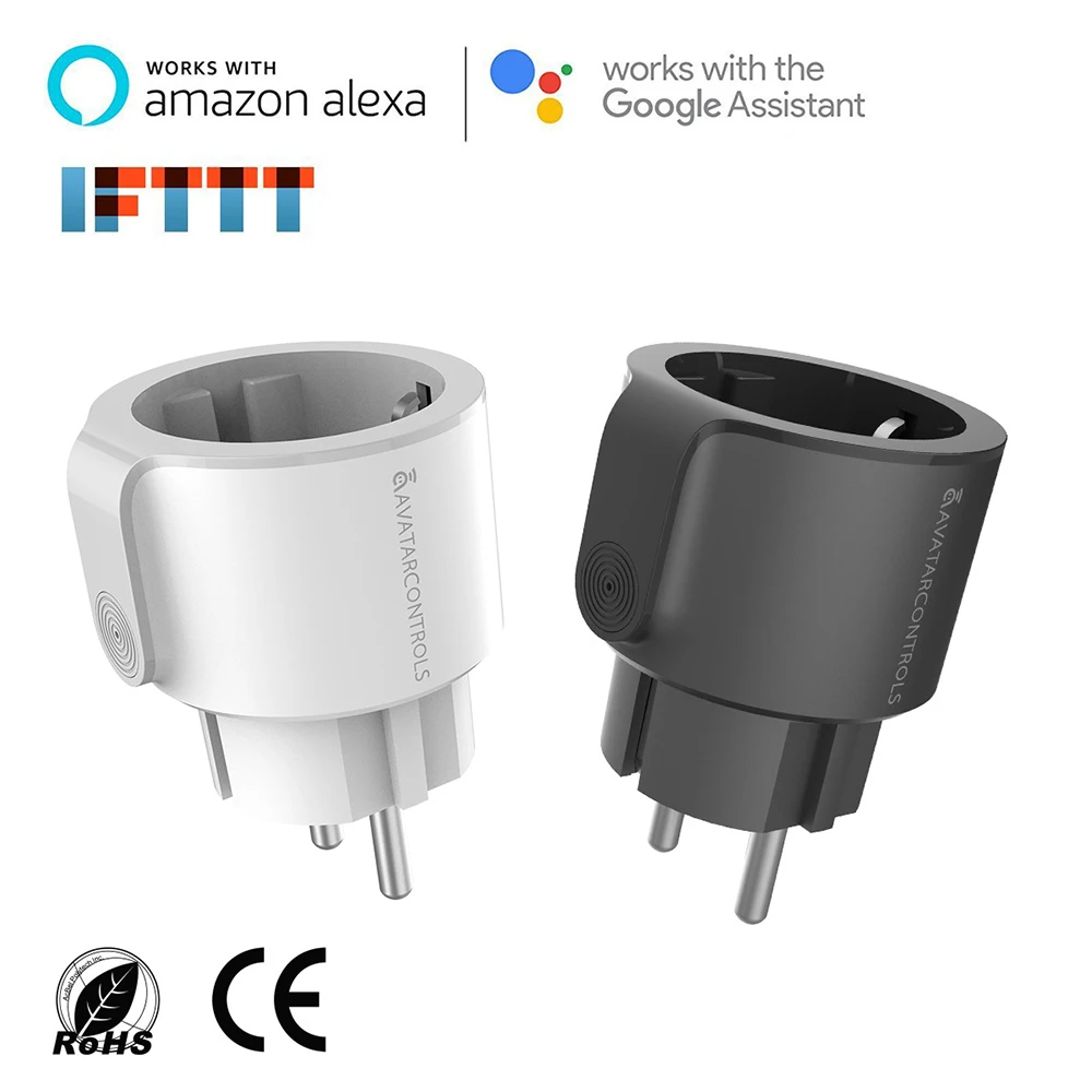 

Plug Smart Electric Wifi Socket EU Wireless Plug Home Switch Power Socket With Control Smart Socket