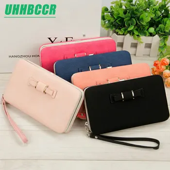 

2019 Women Wallets Purses Wallet Brand Credit Card Holder Clutch Coin Purse Cellphone Pocket Gifts For Women Money Bag
