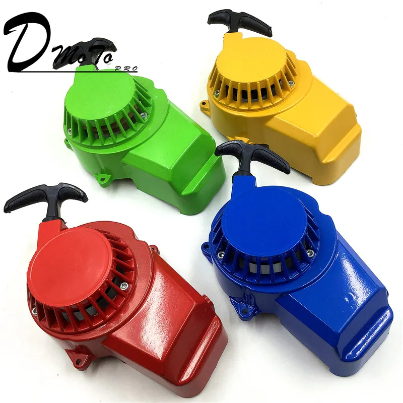 Skup Aluminiowy zapłon rozrusznik odrzutowy część do 2 suwów 47cc 49cc silnik motorynka Mini Moto Dirt Kids atv quad 4 Wheeler