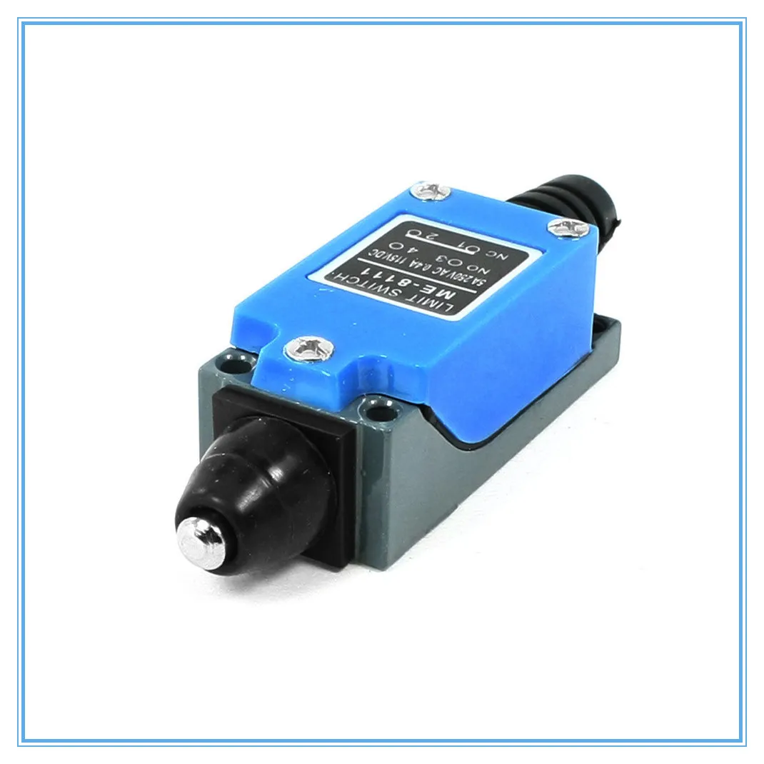 ME 8111 Momentary Plunger Enclosed Limit Switch AC 250V 5A DC 115V 0.4A