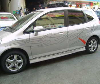 

Car Outline Stripes Racing 112'' Door Decals for fit Vinyl sticker Side Stickers ZC192