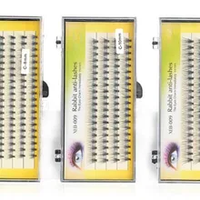 3 шт. 20D Ultra Light 0,10 толщина 8 мм 10 мм 12 мм шелковый объем поклонников наращивания ресниц по