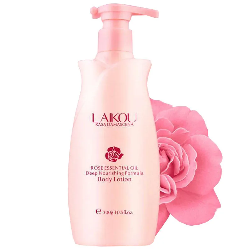Buy LAIKOU Rose Body Lotion Moist Body Lotion Body