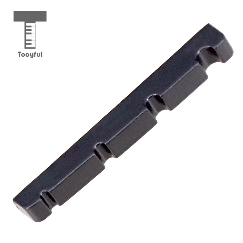 2 Pieces Slotted Nut for 4 String Electric Bass Replacements