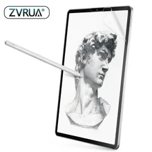 Protetor de tela de papel como filme fosco pet anti brilho pintura para apple ipad 9.7 pro 10.5 mini face id 11 12.9 novo 10.2 polegada