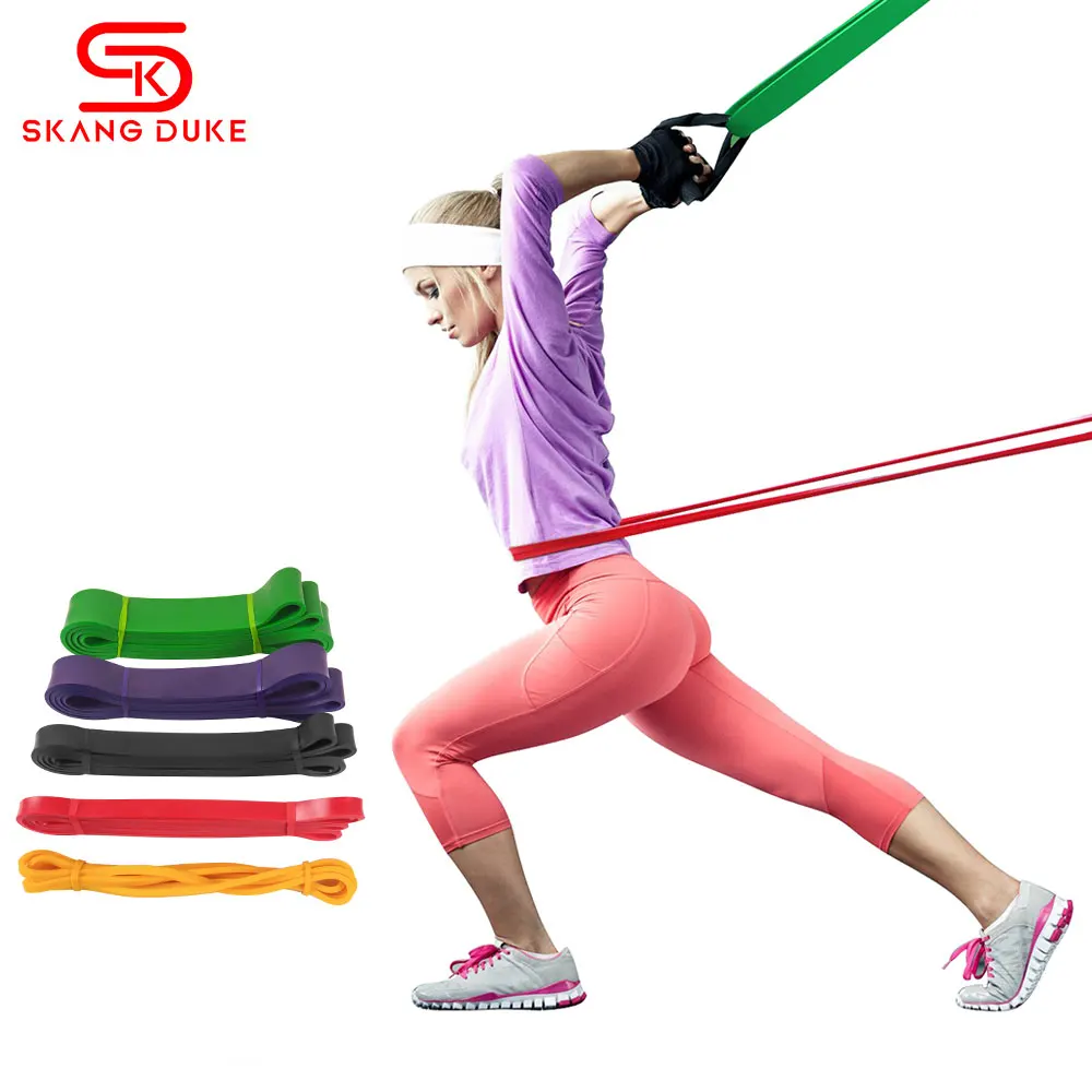Home Gym Fitness Resistance Band Anti-Rally Tensile Strength Weight Squats Athletics Bodybuilding Training Elastic Pull Rope Home Gym Fitness Resistance Band Anti-Rally Tensile Strength Weight Squats Athletics Bodybuilding Training Elastic Pull Rope