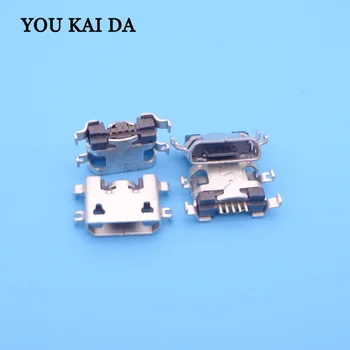 

50pcs 5pin Mini Micro USB Jack adapter connector charging port socket plug for DOOV D9 D50 D10 D210 D3 D300 D7 D770 D900/S D500