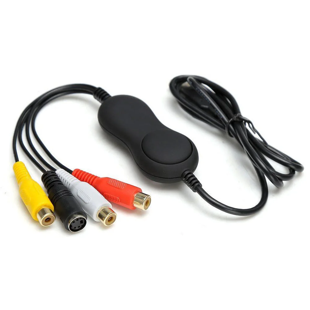 

1 Set USB 2.0 UVC Video Capture Card Grabber Device Audio Convert Support NTSC EM88
