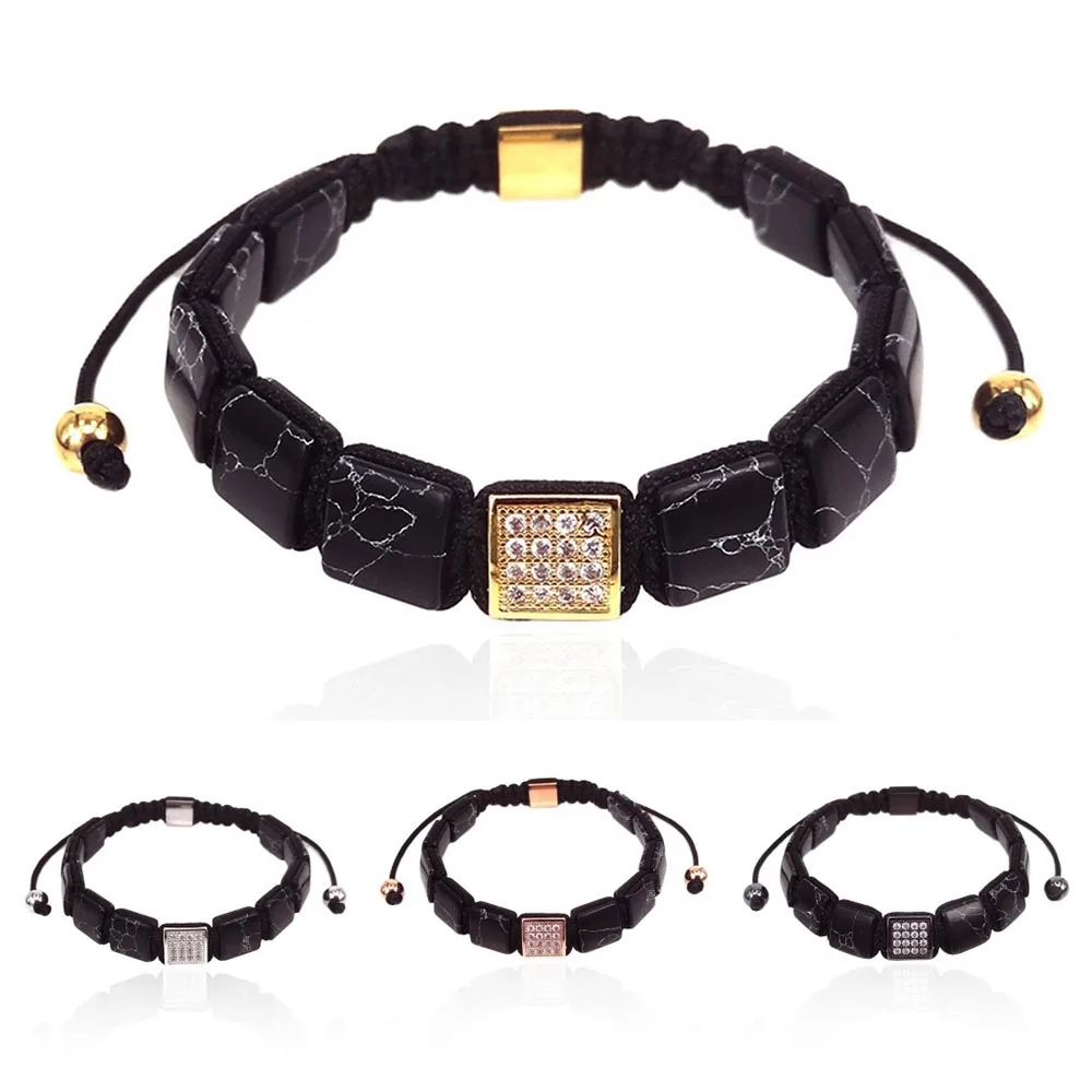 Black Turquoise (White CZ)