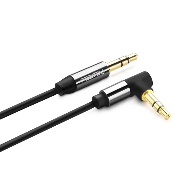 Special Price Ugreen Ultra-Slim 3.5mm Jack Audio Cable Male to Male Cable Audio 90 Degree Right Angle AUX Cable for Car Headphone MP3 Special Price Ugreen Ultra-Slim 3.5mm Jack Audio Cable Male to Male Cable Audio 90 Degree Right Angle AUX Cable for Car Headphone MP3