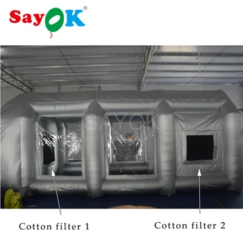 

Cotton Filter Fit for 6x3x2.5m/20x10x8ft Inflatable Spray Paint Booth
