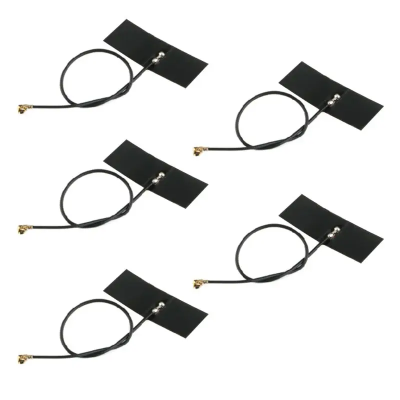 

5dBi High Gain WIFI Internal Antenna 2.4Ghz FPC Built-in Aerial Sticker with IPX IPXE Welding Cable Connector 10CM for IEEE 802.