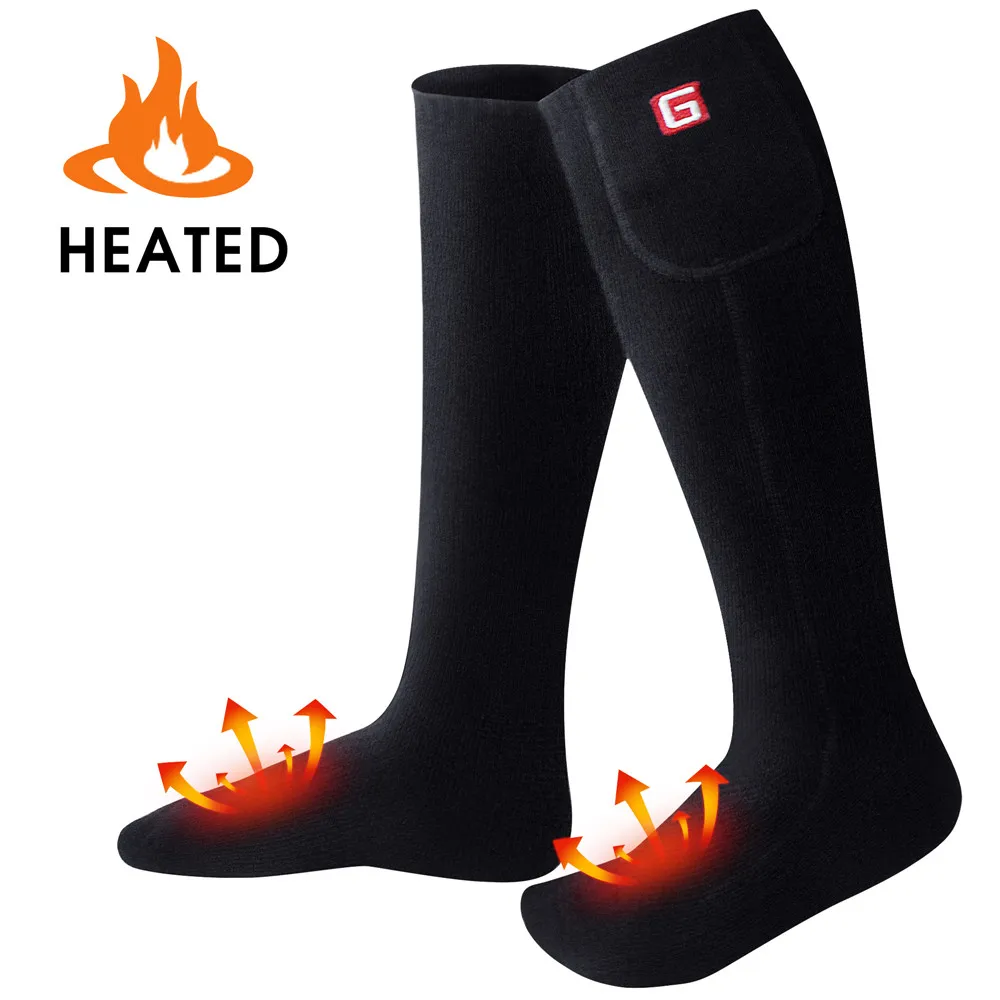 Battery Heated Socks SAVIOR Heated Socks For Men Women, Battery - Main Image