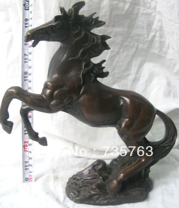 

xiuli 00295 Elegant The beautiful Teng is empty of horse bronze statue