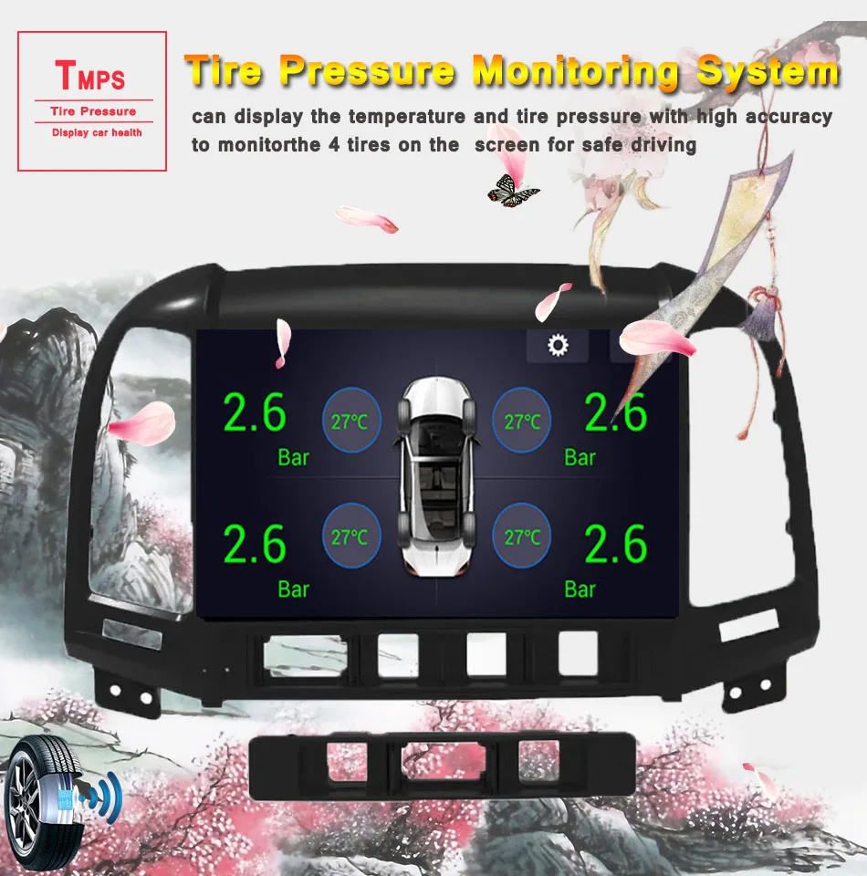 Top Autoradio 2GB Ram Android 9.0 car dvd player for hyundai santa fe 3holes 4 holes multimedia radio gps tape recorder Head unit 14 Top Autoradio 2GB Ram Android 9.0 car dvd player for hyundai santa fe 3holes 4 holes multimedia radio gps tape recorder Head unit 14