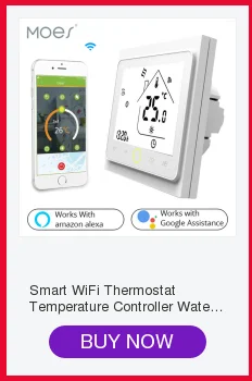 BHT-6000-GALWB Подогрев водяного пола lcd сенсорный экран Wifi термостат с пультом дистанционного управления работает с Alexa Google Home