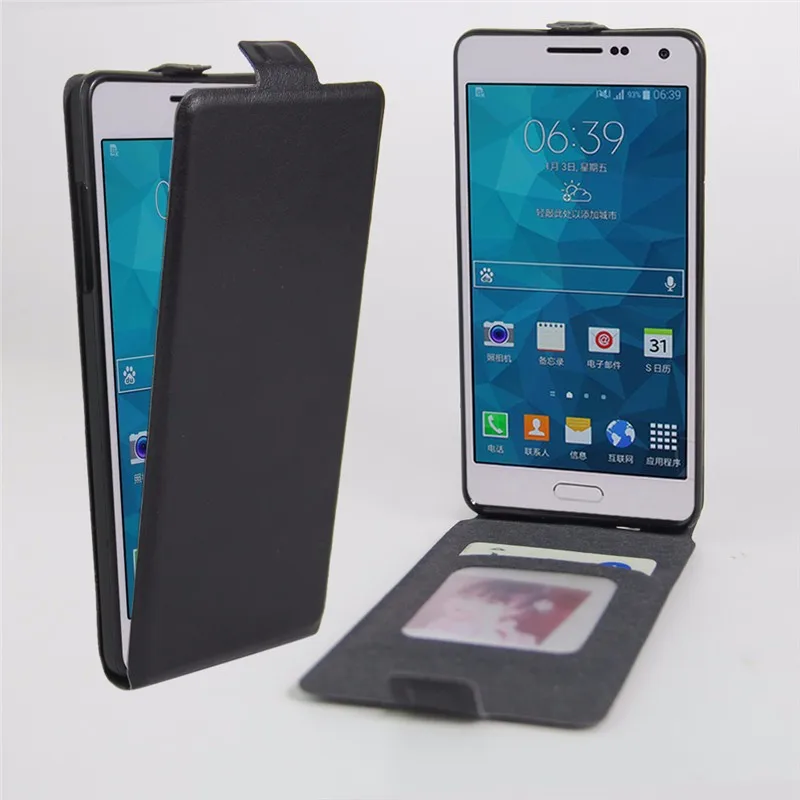 2015 Luxury Wallet PU Leather Cover Case For Samsung Galaxy A5 A500 A500F A500H SM-A500F Case  Flip Phone Protective Bag Skin (36)