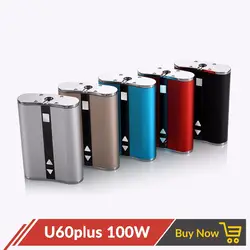 Оригинальный Vapor Storm U60Plus 100 Вт комплект коробка мод встроенный 4400 мАч батарея подходит Bodhi танк и RDA RTA RDTA электронные сигареты