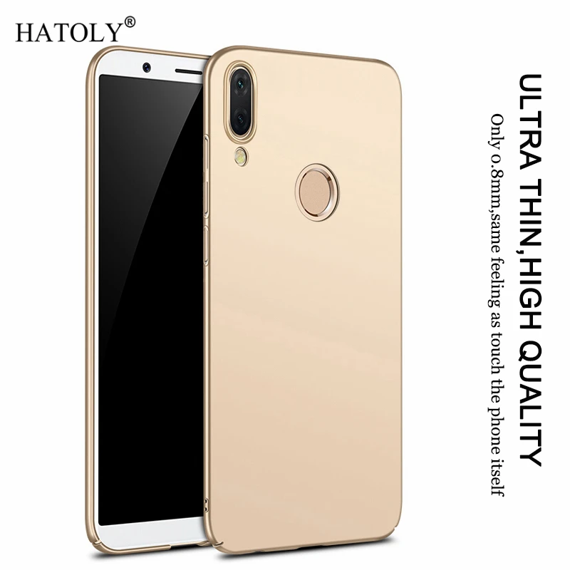

HATOLY For Phone Cover Huawei P20 Lite Case Luxury Slim PC Cover For Huawei P20 Lite Case Full Shell For Huawei Nova 3E Case