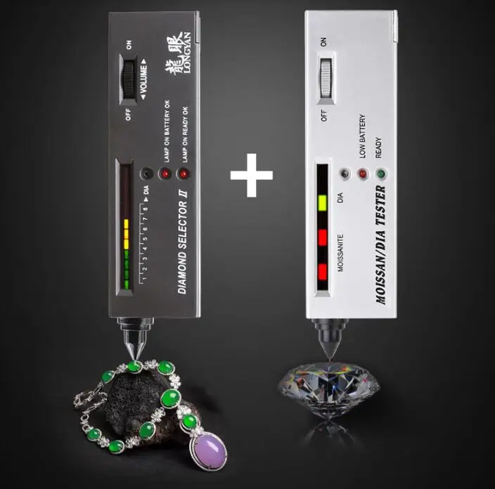 1x Moissanite Tester +1x Diamond selector II tester set Accuracy