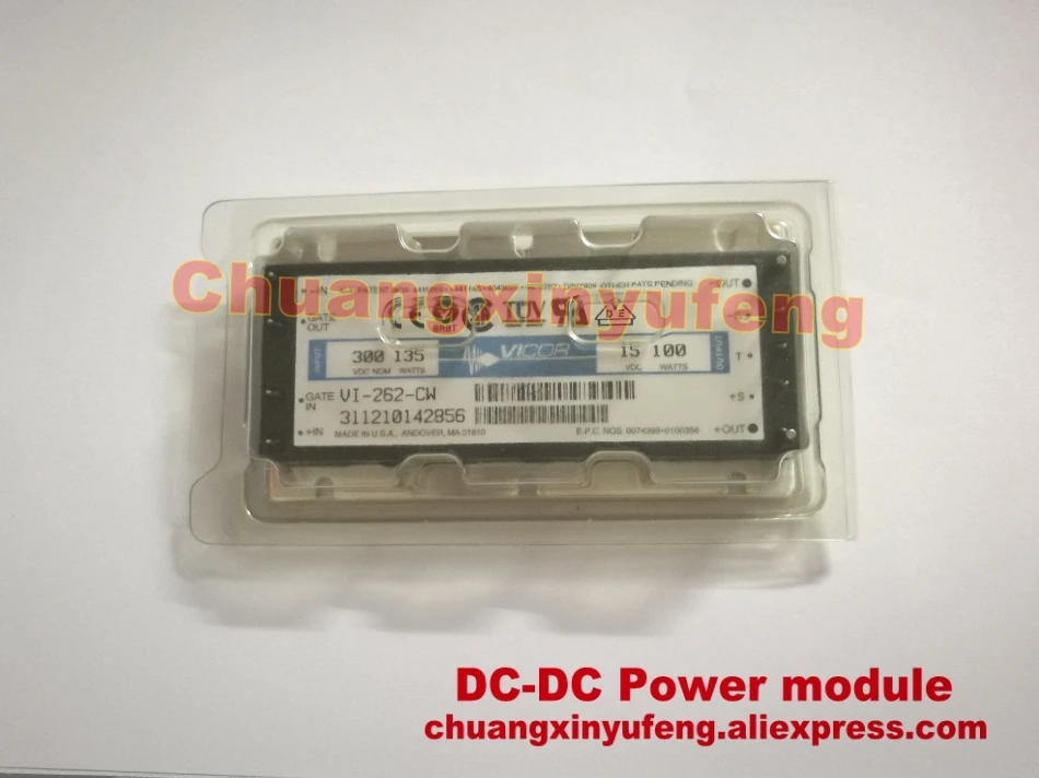 VI 262 CW VICOR DC DC Power module DC300V 15V100W6.66A geïsoleerde