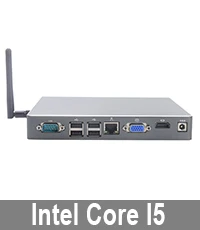 Intel Core I7 mini pc windows 10 USB 3,0 HDMI Mini Размеры настольных компьютеров RS232 офис школы игры мультимедиа